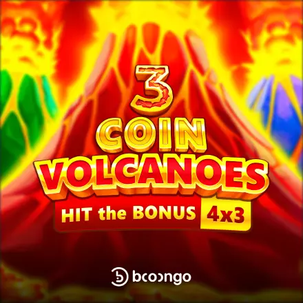 3 Coin Volcanoes gokkast bij Spinorhino Casino