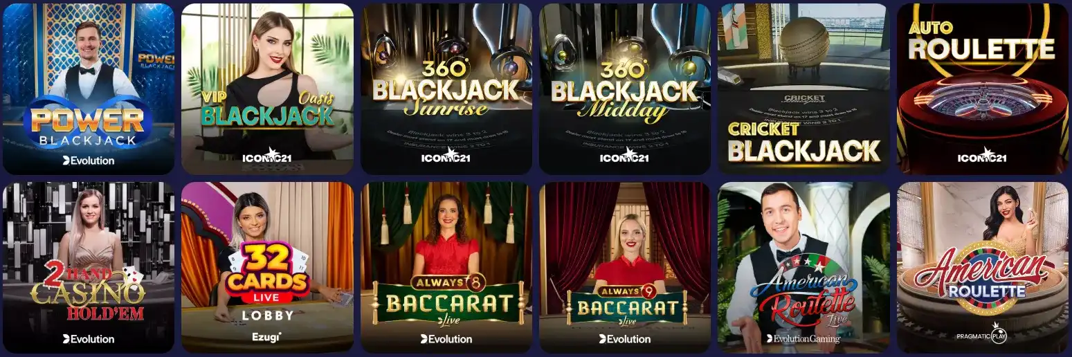 Live casino met echte dealers bij Spinorhino Casino