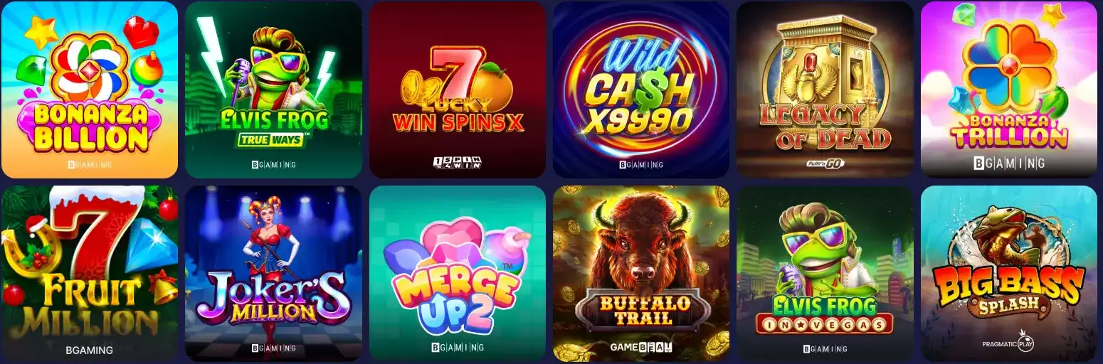 Online slots en gokkasten bij Spinorhino Casino